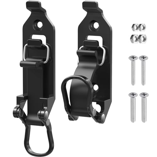 Heavy Duty Shovel Mount for Roof Rack & Truck Bed - Black 2PCS