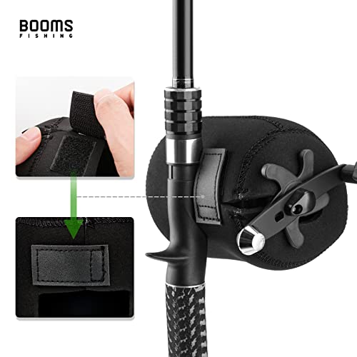 Booms Fishing XL Neoprene Reel Cover for Baitcasting & Conventional Reels, 4.7 x 3.7 Inches