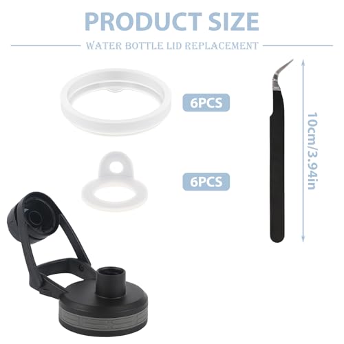 13 Pcs Water Bottle Seal Replacement Kit for 24-64oz Bottles