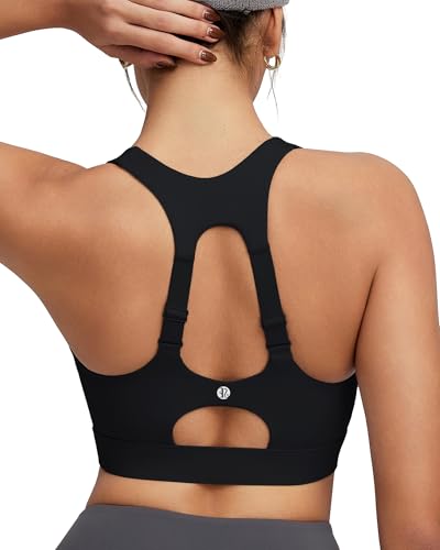 RUNNING GIRL Sports Bras for Women High Support, Adjustable Straps