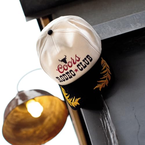American Needle Coors Beer Unisex Adjustable Snapback Baseball Hat - Club Captain Ivory/Black