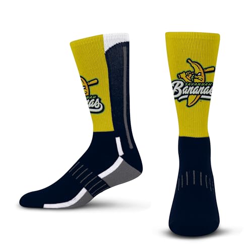 For Bare Feet Savannah Bananas Crew Socks - Adult Medium / Team Color (1-pack)