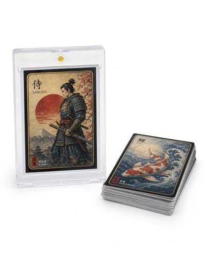 Magnetic Trading Card Holder - 55pt UV Protection Case for Thick Cards