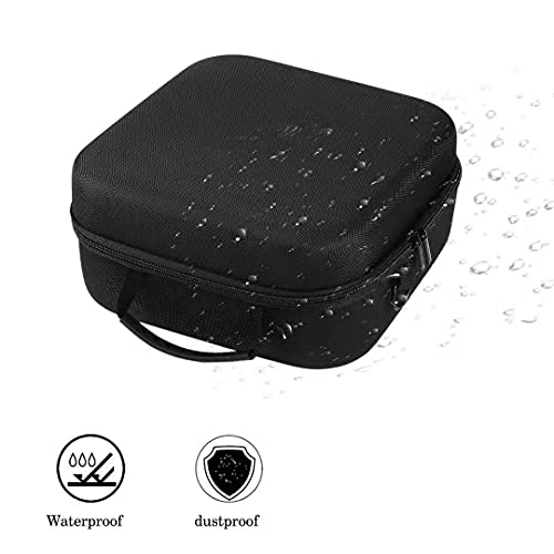 [Face respirator case] Hard Protective Travel Case for 3M Full Facepiece Reusable 6700 6800 6900 [Black]
