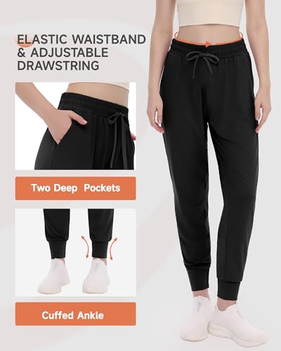 GAYHAY Joggers for Women with Pockets - Womens Sweatpants Lightweight