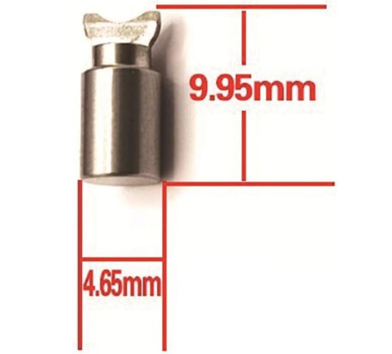 Replacement Chrome Pawl Reel Parts for Abu Garcia & Daiwa Fishing Reels - Pack of 2