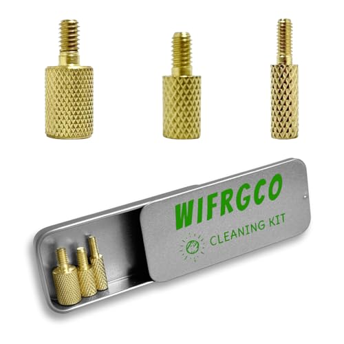 Brass Thread Adapter Set - 5-40 to 8-32, 8-32 to 5/16-27, 8-32 to 10-32