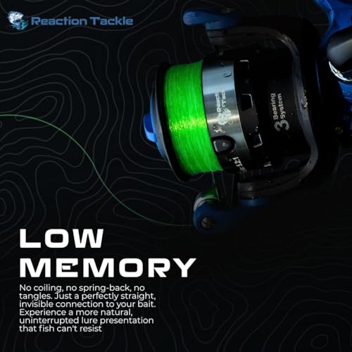Monofilament Fishing Line - Premium Nylon, 6lb Clear (350 Yards)