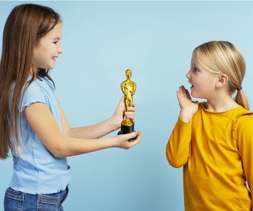 Gold Award Trophy - 12-Pack 6" Durable Plastic Statues