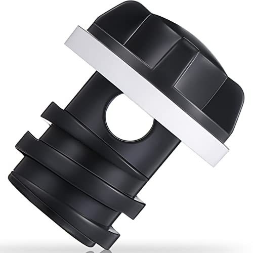 Cooler Drain Plug Replacement - Black, High Visibility Design