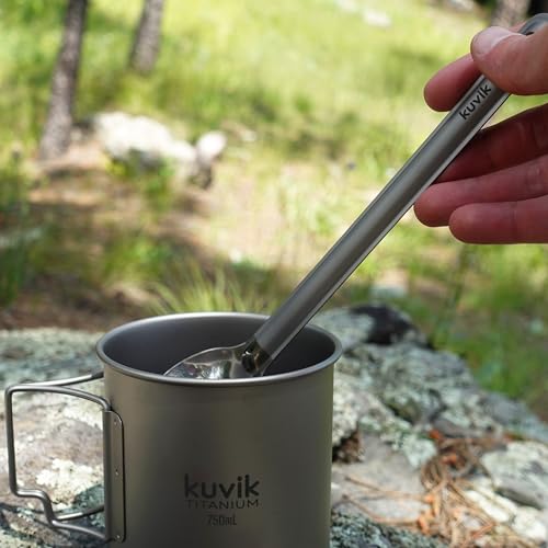 Titanium Spork - Ultralight & Compact Camping Utensil