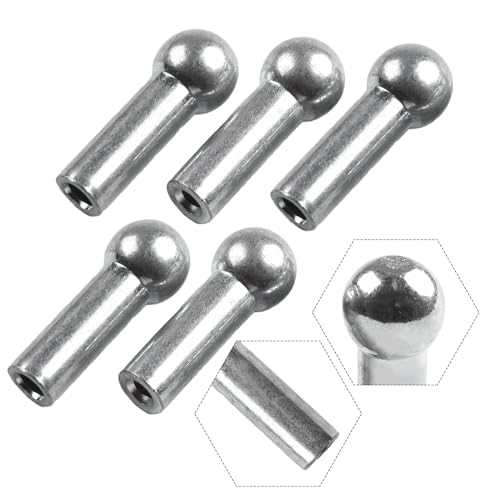 5 Pack Cable Ball Terminals for 5mm Fitness Equipment Cables