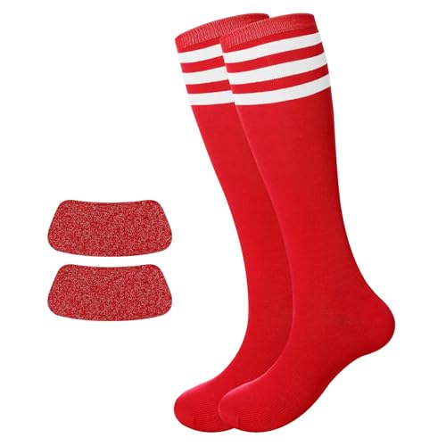 Sport Socks - 2/12/16/24 Pairs, Black & Red Variants