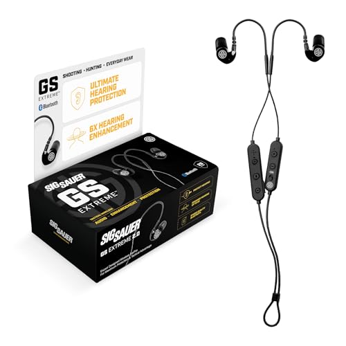 Hearing Protection Earbuds & Earmuffs - Bluetooth 3-in-1 for Hunting