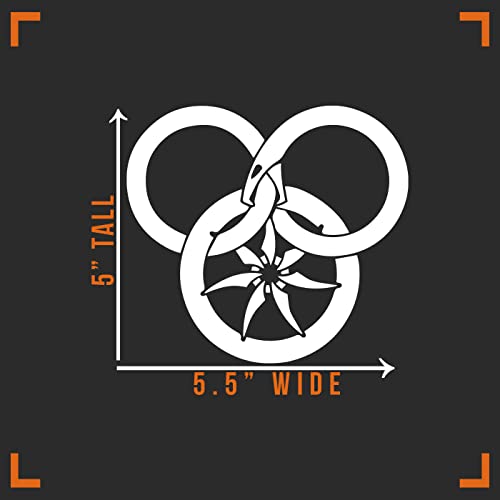 Wheel of Time Vinyl Sticker Decal for Car, Truck, Laptop - 5.5"