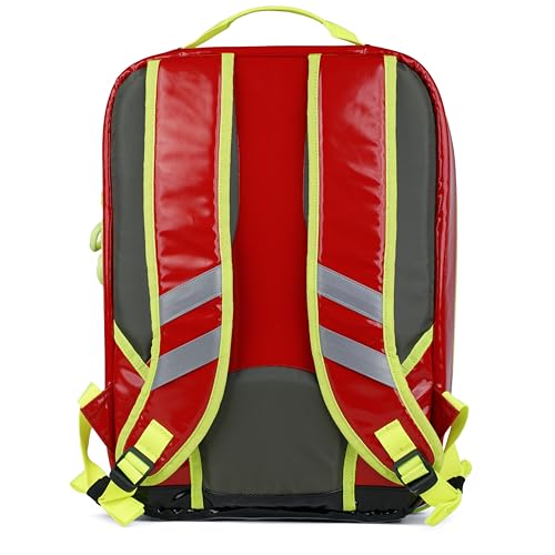AED Backpack with Clear Window – Foam-Lined Protection for EMS