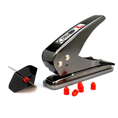 Dart Flight Shell Lock Punch Rings - Red Color