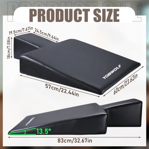 Pilates Wedge Cushion - Non-Slip Workout Support for Home & Studio