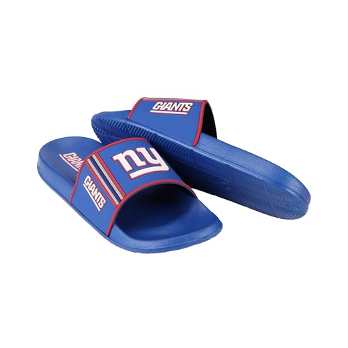 New York Giants Slides - Men's Molded EVA Foam Sandals - Medium