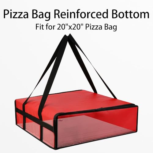 Hard Bottom Insert for 20" x 20" Insulated Pizza Delivery Bag - 1 Pack