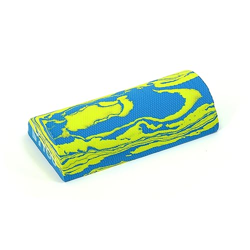 Soft/Medium Foam Physical Therapy Roller - 12" Half Round