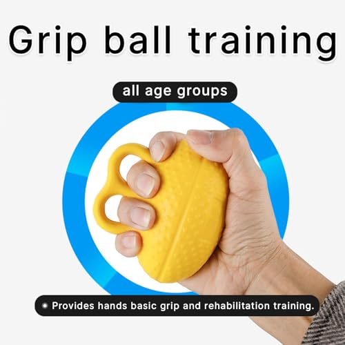 Hand Grip Strength Trainer - Finger Exerciser Stress Relief Balls