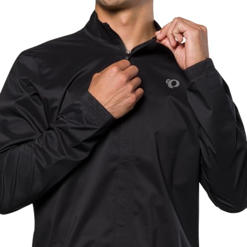PEARL IZUMI Men’s Quest WxB Waterproof Rain Jacket Small Black Cycling Outerwear