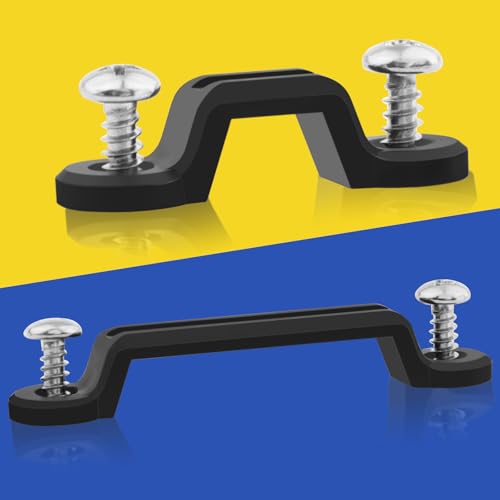 Kayak Pad Eye Kit - 12 Pcs Deck Rigging Tie Down Eyelets with Screws