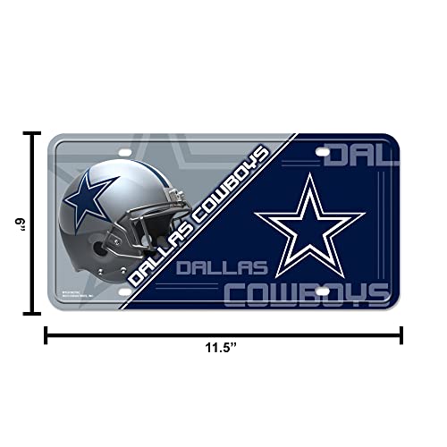 Dallas Cowboys NFL Football License Plate - Vibrant Colors