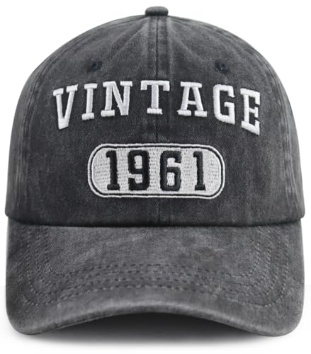 Funny Vintage Birthday Baseball Cap for Men & Women - Adjustable Cotton