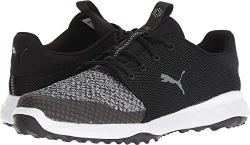 Golf Shoes - Puma Grip Fusion Sport Men's - 12 / Black & Quiet Shade