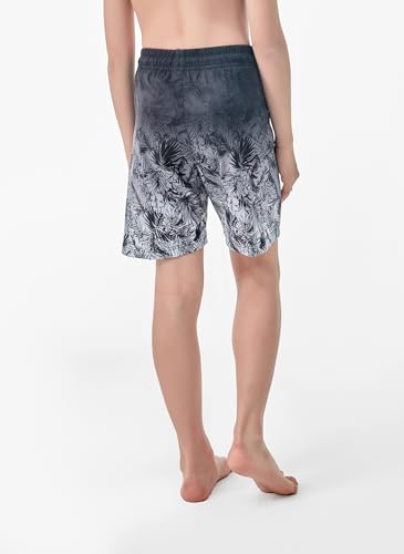 Boys 2 in 1 Swim Trunks with Compression Liner - Leaf, 2 Pack