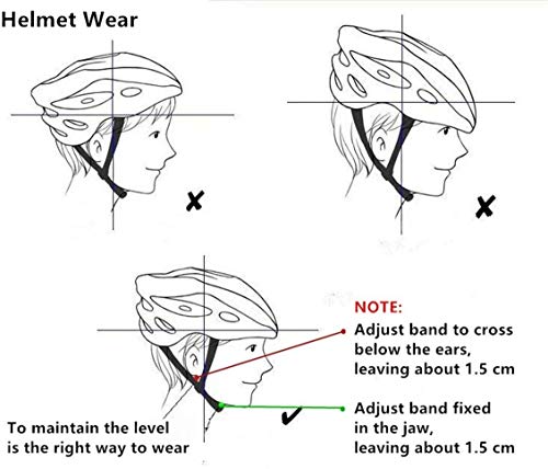 Lightweight Adjustable Cycling Helmet for Adults - White