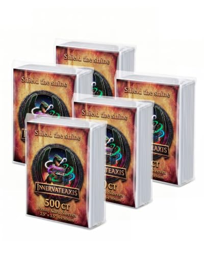 Inner Card Sleeve 2.5" x 3.5" - Bulk Value Pack of 1050 Sleeves - 525