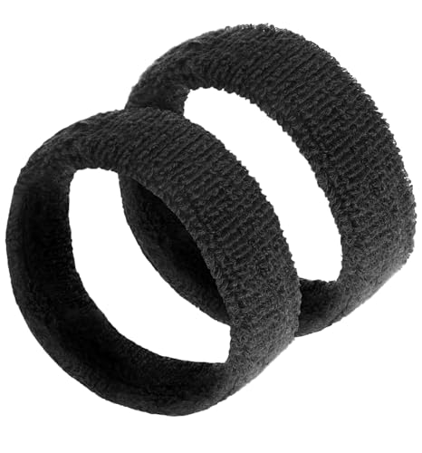 Athletic Bicep Sweat Bands - Moisture-Wicking Arm Bands for Football (Pair)