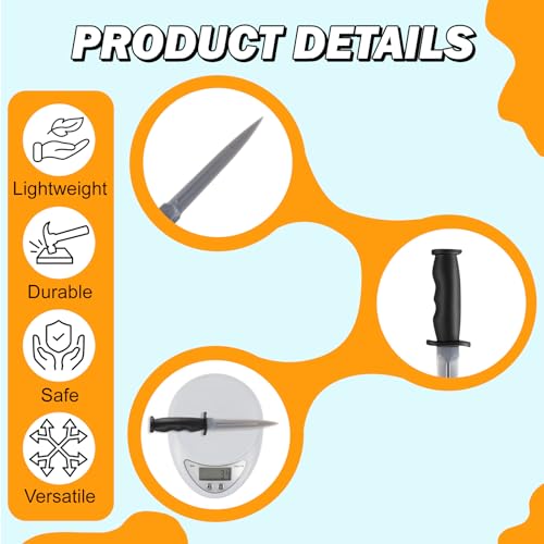 2 Pack Plastic Training Knives for Martial Arts - 9.8 Inch