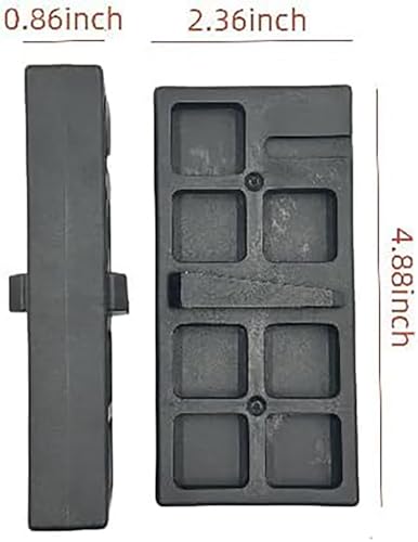 Reinforced Plastic Support Block for Smithing and Repair, Black