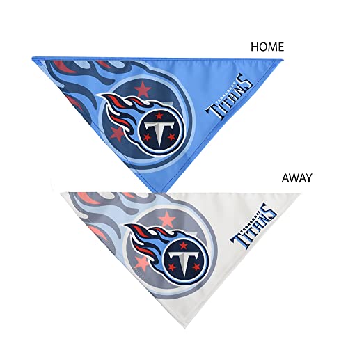 Tennessee Titans Pet Bandana Set - Home & Away Colors, Large
