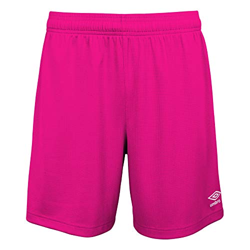 Umbro Unisex Adult Field Shorts Medium Pink Breathable Mesh Sportswear