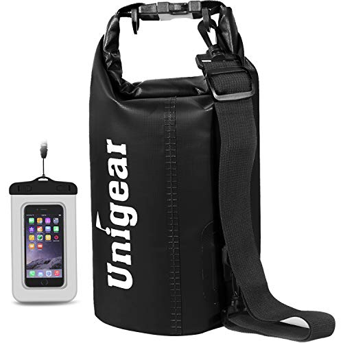 Waterproof Floating Dry Bag for Kayaking - 2L Black