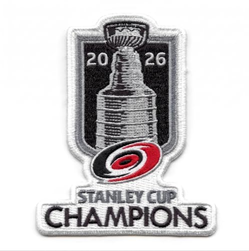 2026 NHL Stanley Cup Champions Carolina Hurricanes Jersey Patch