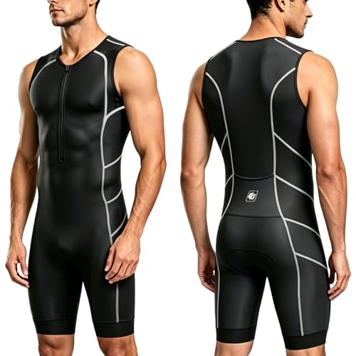 Men's Sleeveless Triathlon Suit - Quick-Drying & Breathable Wetsuit