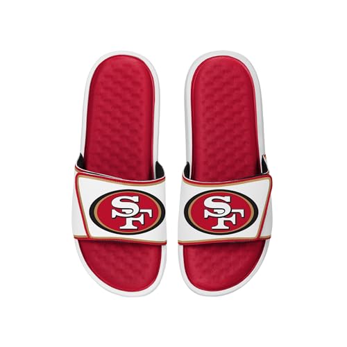 NFL Team Color Foam Slide Sandals - San Francisco 49ers - 9-10
