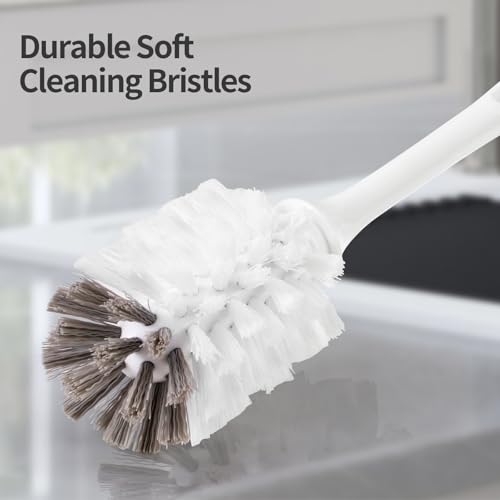 Bottle Brush Replacement Head - 2 Pack for Effective Cleaning