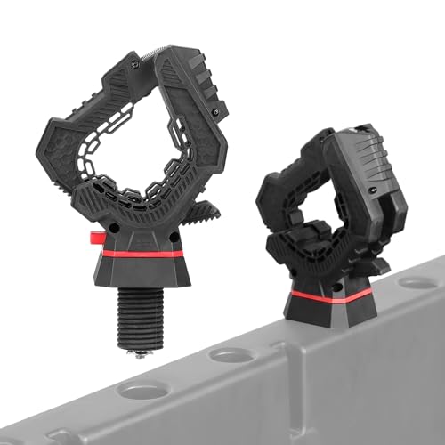 KEMIMOTO Ratcheting UTV Tool Rack with Quick Release & Adjustable Grip