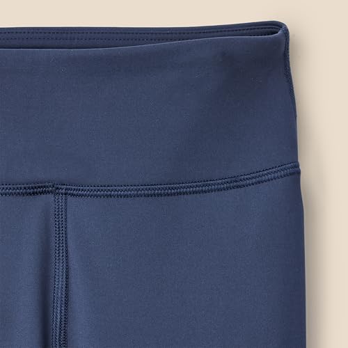 Girls' Athletic Total Train Dance Volleyball Bike Leggings - Medium Navy