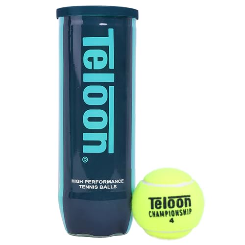 Championship Pressurized Tennis Balls - Extra & Regular Duty - 1 Can of 3 Balls