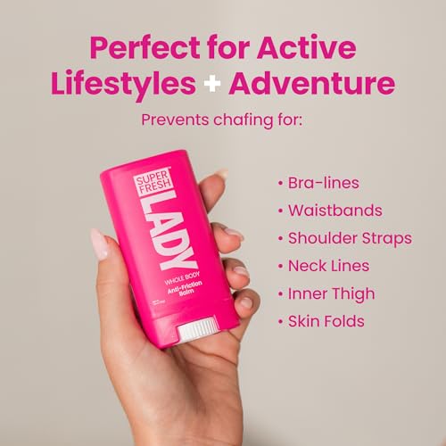 Anti-Chafing Stick for Women - Aloe & No-Mess Glide, 1.34 oz