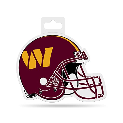 Washington Commanders Shape Cut Helmet Decal - 4.75" x 5"