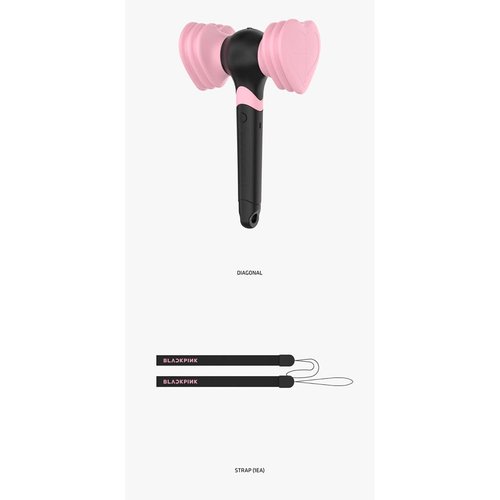 KPOP HEAVEN Blackpink Official Lightstick Special Edition + 3 Extra Photocards Set